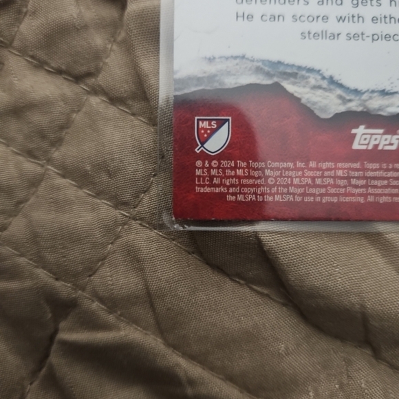 2024 Topps MLS Superstars #BM-28 Carles Gil BEAST MODE - Picture 6 of 6